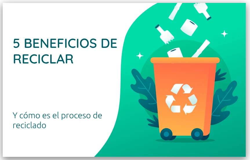 concepto de reciclar hero