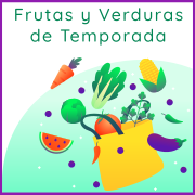 frutas y verduras de temporada destacada