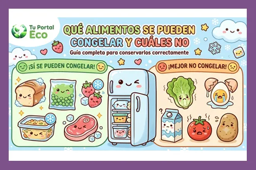 qué alimentos se pueden congelar destacada